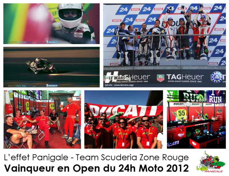 L'effet Panigale Premier en Open au 24h du Mans 2012
