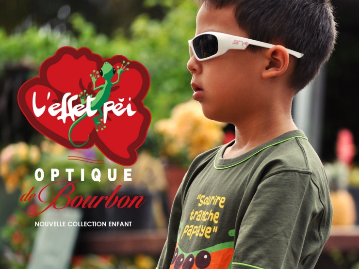 Nouvelle collection de lunettes solaire enfant - L'effet Péi / Optique de Bourbon - île de la Réunion