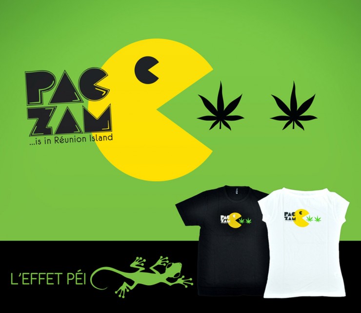 T-shirts Paczam - L'effet Péi Réunion