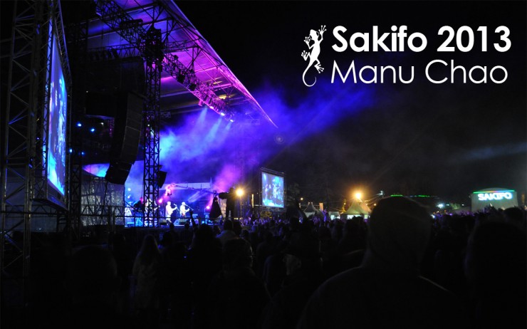 Manu Chao en concert au Sakifo