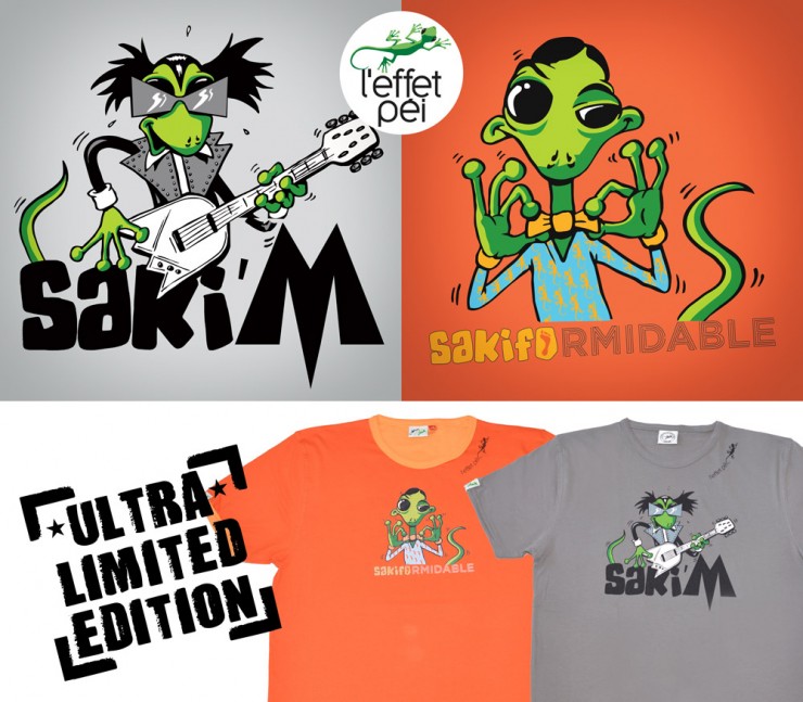 T-SHIRTS Saki'M et SakiFormidable - ULTRA Limited Edition