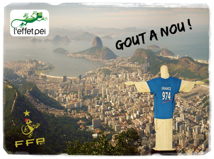 L'effet Péi à Rio pour soutenir l'équipe de France !