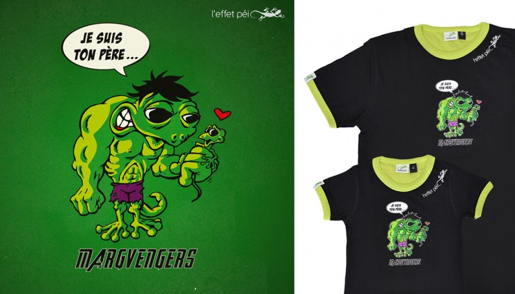 Tee-shirt Hulk - enfant et homme - Margvengers