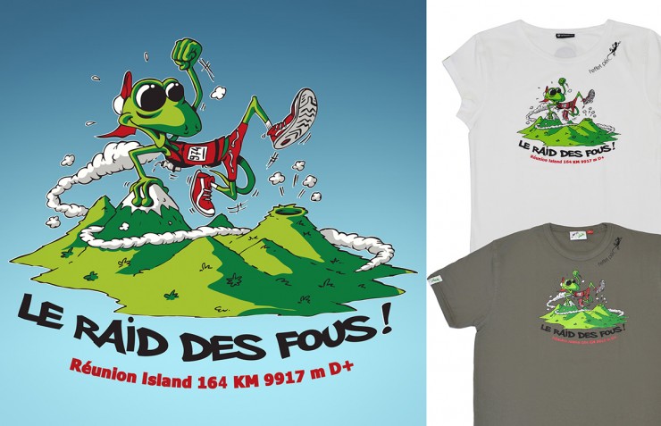 Le Raid des Fous - Tee-shirt Grand Raid 2015
