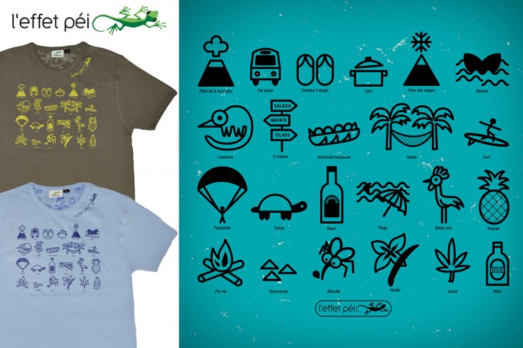 T-shirt Icon Speak - Réunion Island