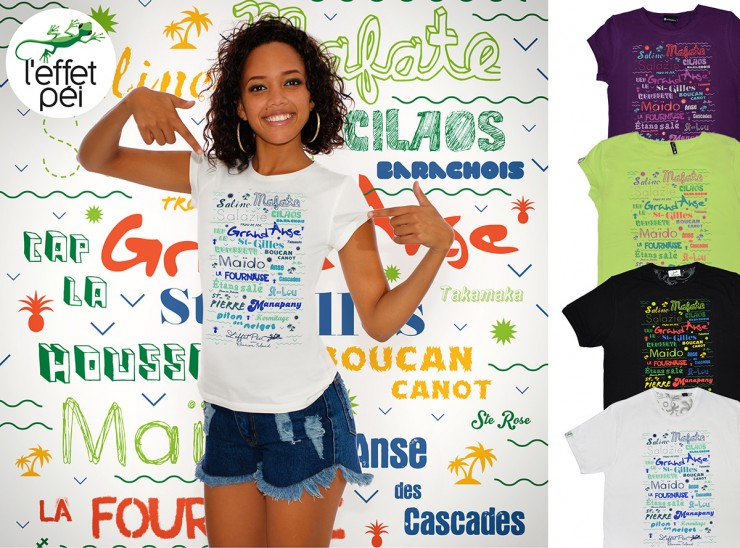 T-shirts et tops City - île de la Réunion