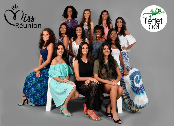 Les candidates à l'élection de Miss Réunion nous présentent leur tenue de ville