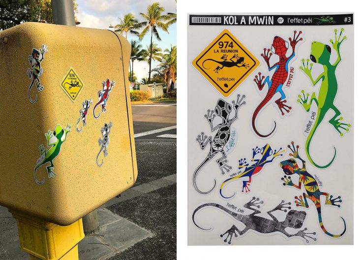 Stickers - Auto Tuning 3D - L'effet Péi Mode in Réunion