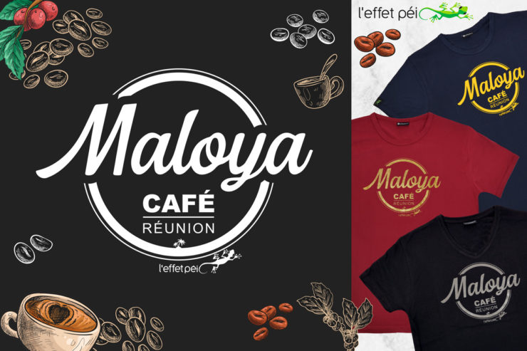 T-shirt Maloya Café L'effet Péi